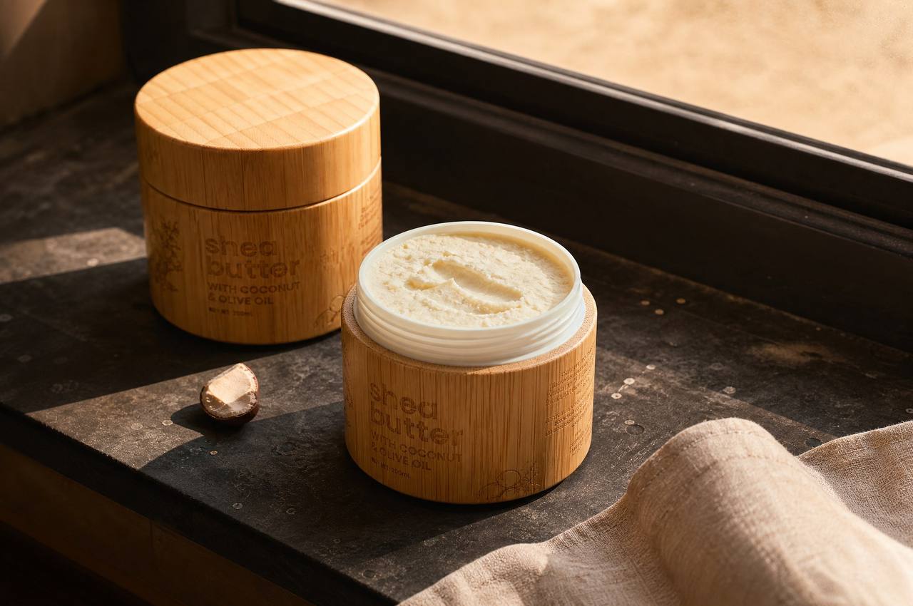 Sunlit Shea Butter campaign image