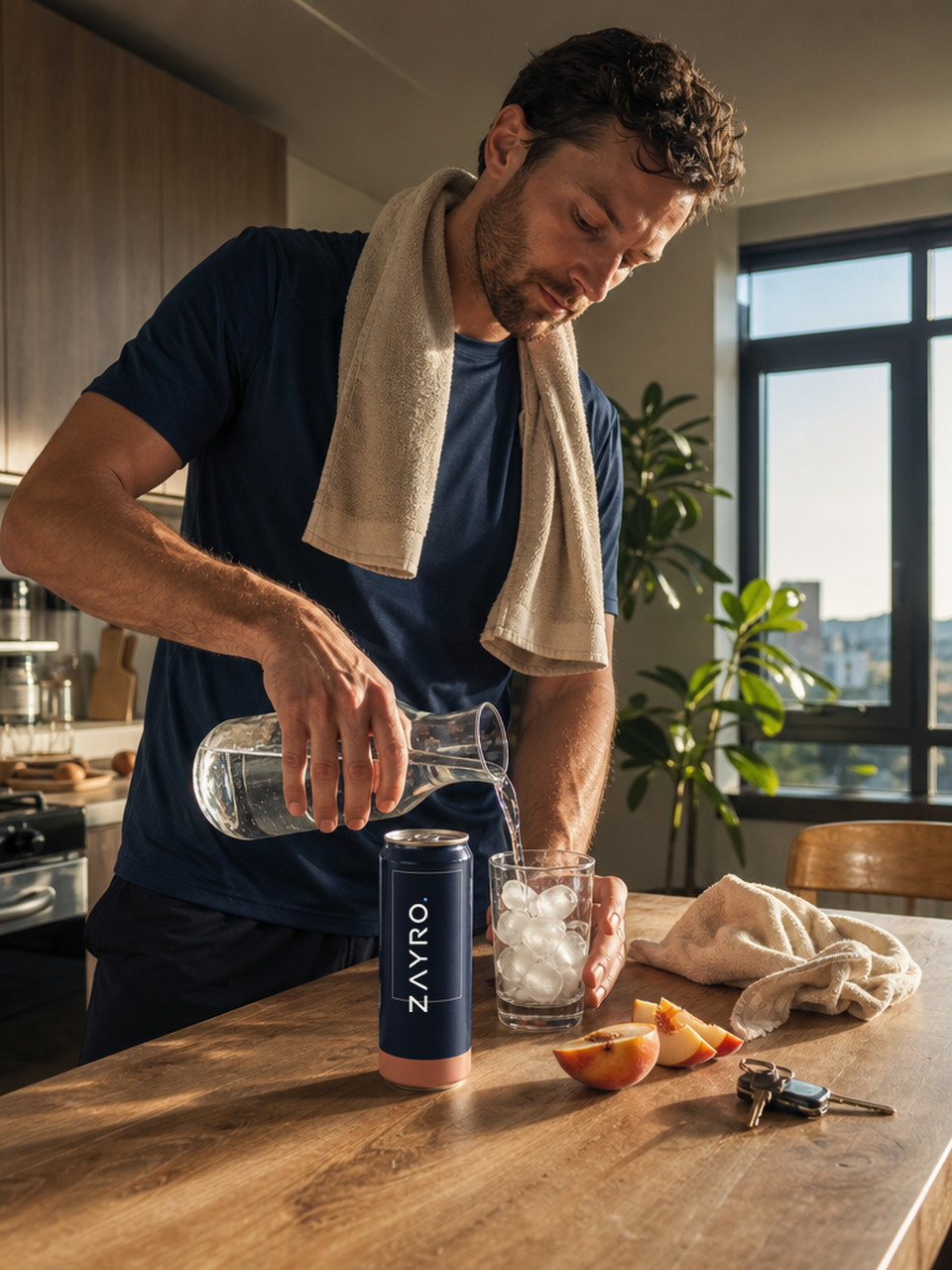 ZAYRO benefit-led hydration campaign